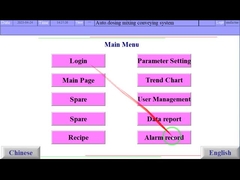 एसपीसी / एलवीटी / डब्ल्यूपीसी फ्लोर एक्सट्रूज़न लाइन मिक्सिंग सिस्टम के लिए पीवीसी ऑटो कंपाउंडिंग सिस्टम